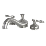 Tudor Two-Handle 3-Hole Deck Mount Roman Tub Faucet