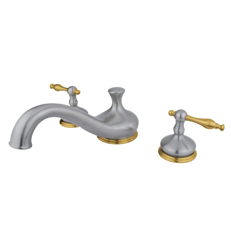 Heritage Two-Handle 3-Hole Deck Mount Roman Tub Faucet