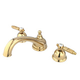 Georgian Two-Handle 3-Hole Deck Mount Roman Tub Faucet