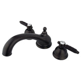Georgian Two-Handle 3-Hole Deck Mount Roman Tub Faucet
