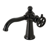 Fuller One-Handle 1-Hole Bathroom Faucet with Push Pop-Up Drain