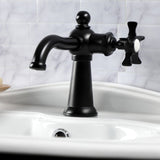 Hamilton One-Handle 1-Hole Bathroom Faucet with Push Pop-Up Drain