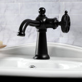 Belknap One-Handle 1-Hole Bathroom Faucet with Push Pop-Up Drain