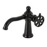 Belknap One-Handle 1-Hole Bathroom Faucet with Push Pop-Up Drain