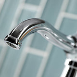 Fuller One-Handle 1-Hole Bathroom Faucet with Push Pop-Up Drain