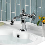 Belknap One-Handle 1-Hole Bathroom Faucet with Push Pop-Up Drain