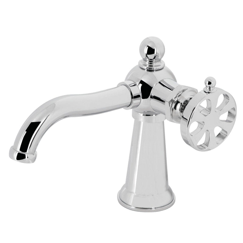 Belknap One-Handle 1-Hole Bathroom Faucet with Push Pop-Up Drain