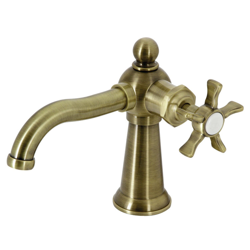 Hamilton One-Handle 1-Hole Bathroom Faucet with Push Pop-Up Drain