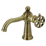 Belknap One-Handle 1-Hole Bathroom Faucet with Push Pop-Up Drain