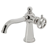 Fuller One-Handle 1-Hole Bathroom Faucet with Push Pop-Up Drain