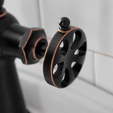 Belknap One-Handle 1-Hole Bathroom Faucet with Push Pop-Up Drain