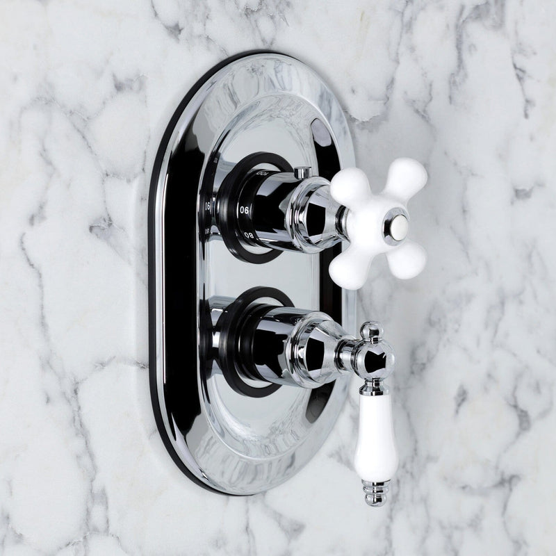 Restoration Thermostatic Shower Valve and Trim Kit - Valve Included