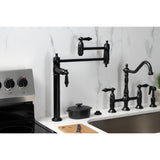 Duchess Two-Handle 1-Hole Deck Mount Pot Filler Faucet