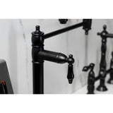 Duchess Two-Handle 1-Hole Deck Mount Pot Filler Faucet