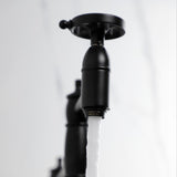 Belknap Two-Handle 1-Hole Deck Mount Pot Filler Faucet