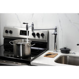 Duchess Two-Handle 1-Hole Deck Mount Pot Filler Faucet