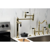 Duchess Two-Handle 1-Hole Deck Mount Pot Filler Faucet