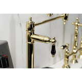 Duchess Two-Handle 1-Hole Deck Mount Pot Filler Faucet