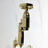 Belknap Two-Handle 1-Hole Deck Mount Pot Filler Faucet