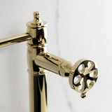 Belknap Two-Handle 1-Hole Deck Mount Pot Filler Faucet