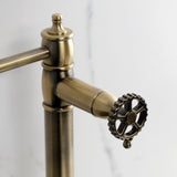 Fuller Two-Handle 1-Hole Deck Mount Pot Filler Faucet