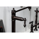 Restoration Two-Handle 1-Hole Deck Mount Pot Filler Faucet