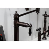 Duchess Two-Handle 1-Hole Deck Mount Pot Filler Faucet