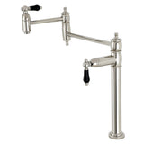 Duchess Two-Handle 1-Hole Deck Mount Pot Filler Faucet