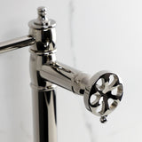 Belknap Two-Handle 1-Hole Deck Mount Pot Filler Faucet