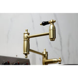 Duchess Two-Handle 1-Hole Deck Mount Pot Filler Faucet