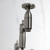 Fuller Two-Handle 1-Hole Deck Mount Pot Filler Faucet