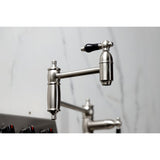 Duchess Two-Handle 1-Hole Deck Mount Pot Filler Faucet