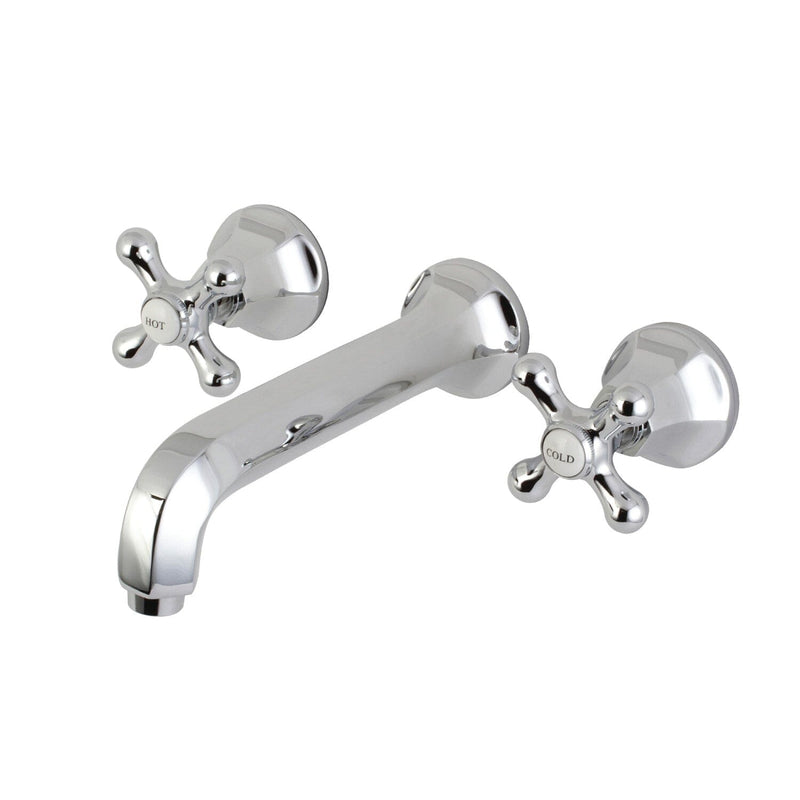 Metropolitan Two-Handle 3-Hole Wall Mount Tub Faucet