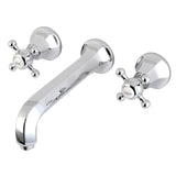 Metropolitan Two-Handle 3-Hole Wall Mount Tub Faucet