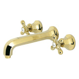 Metropolitan Two-Handle 3-Hole Wall Mount Tub Faucet