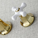 Metropolitan Two-Handle 3-Hole Wall Mount Tub Faucet