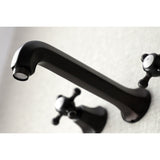 Metropolitan Two-Handle 3-Hole Wall Mount Tub Faucet