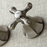 Metropolitan Two-Handle 3-Hole Wall Mount Tub Faucet