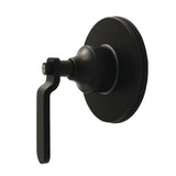 Whitaker Single-Handle Six-Way Diverter Valve with Round Trim Kit