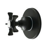 Hamilton Single-Handle Six-Way Diverter Valve with Round Trim Kit