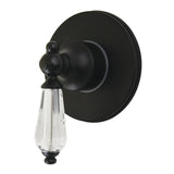 Willshire Single-Handle Six-Way Diverter Valve with Round Trim Kit