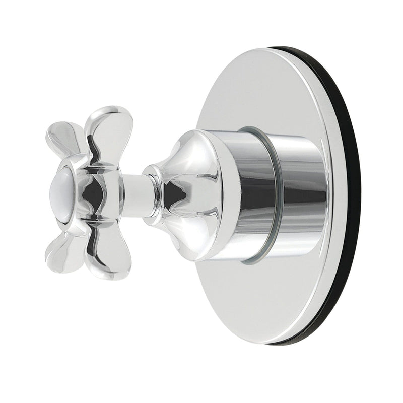 Essex Single-Handle Six-Way Diverter Valve with Round Trim Kit