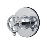 Fuller Single-Handle Six-Way Diverter Valve with Round Trim Kit