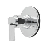 NuvoFusion Single-Handle Six-Way Diverter Valve with Round Trim Kit