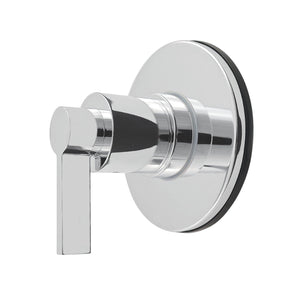 NuvoFusion Single-Handle Six-Way Diverter Valve with Round Trim Kit
