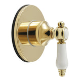 Bel-Air Single-Handle Six-Way Diverter Valve with Round Trim Kit