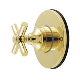 Elinvar Single-Handle Six-Way Diverter Valve with Round Trim Kit