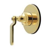 Whitaker Single-Handle Six-Way Diverter Valve with Round Trim Kit