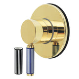 Verona Single-Handle Six-Way Diverter Valve with Round Trim Kit