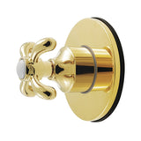 French Country Single-Handle Six-Way Diverter Valve with Round Trim Kit